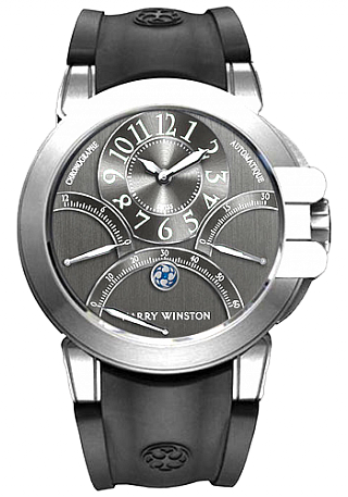 Harry Winston Ocean Triple Retrograde Chronograph 400-MCRA44WW watch Replica